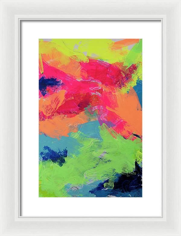 Iridescent Intrigue - Framed Print