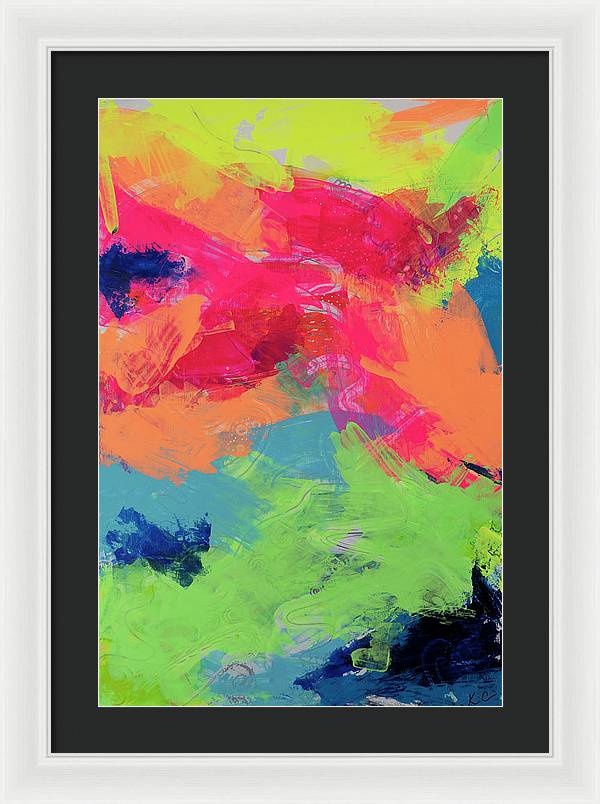 Iridescent Intrigue - Framed Print