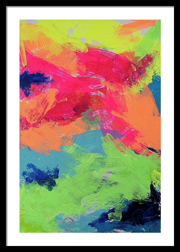 Iridescent Intrigue - Framed Print