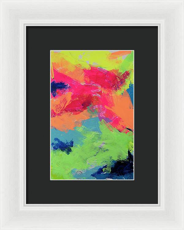 Iridescent Intrigue - Framed Print