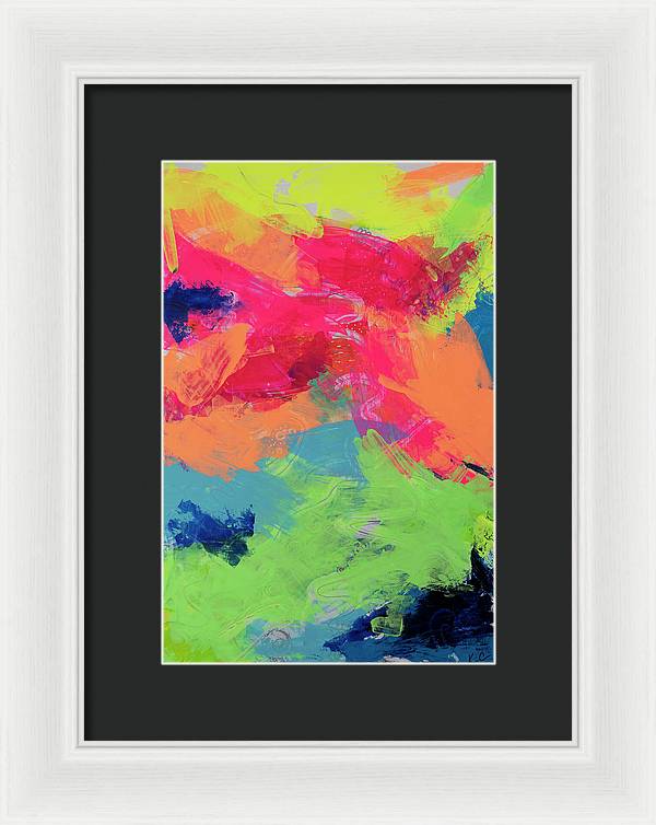 Iridescent Intrigue - Framed Print