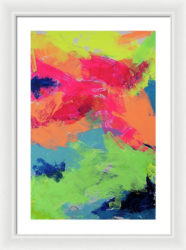 Iridescent Intrigue - Framed Print