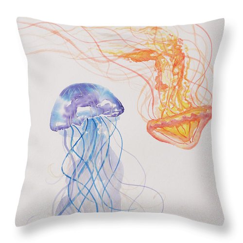 Jellyfish - Throw Pillow