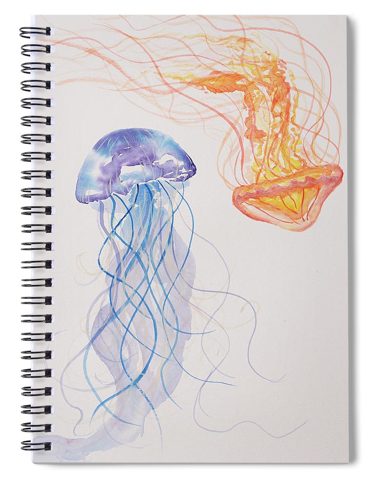 Jellyfish - Spiral Notebook