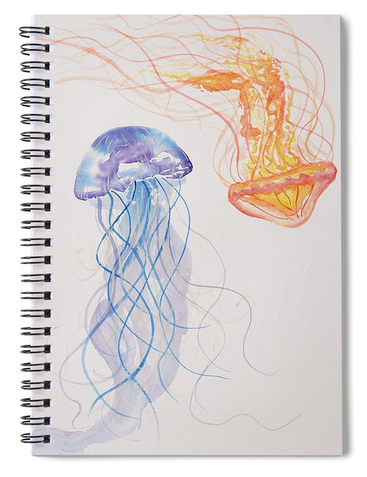 Jellyfish - Spiral Notebook