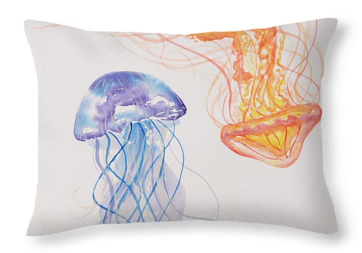 Jellyfish - Throw Pillow