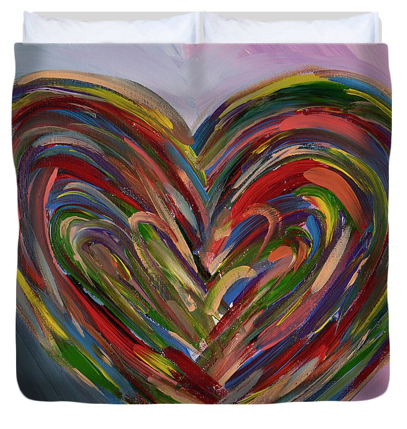 LG Hues of the Heart - Duvet Cover