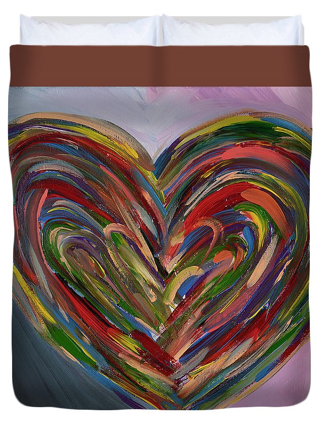 LG Hues of the Heart - Duvet Cover