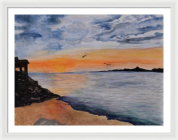 Montauk Sunset - Framed Print