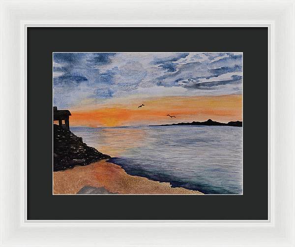 Montauk Sunset - Framed Print