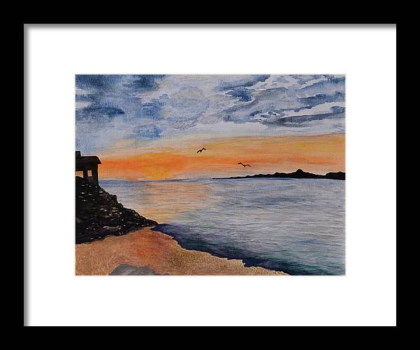 Montauk Sunset - Framed Print