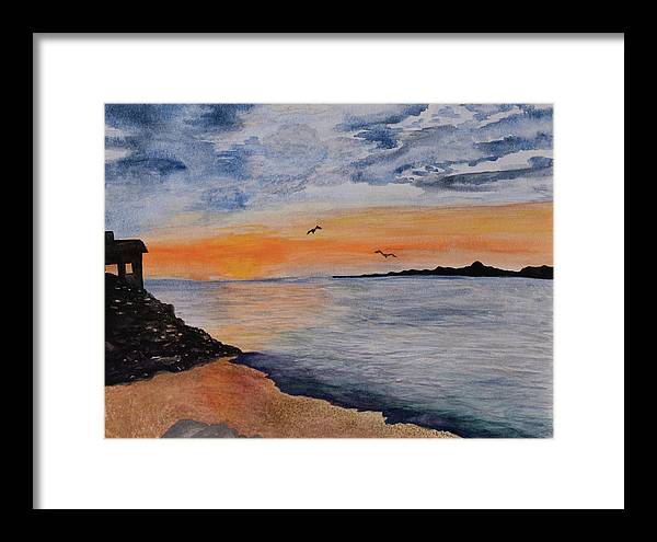 Montauk Sunset - Framed Print