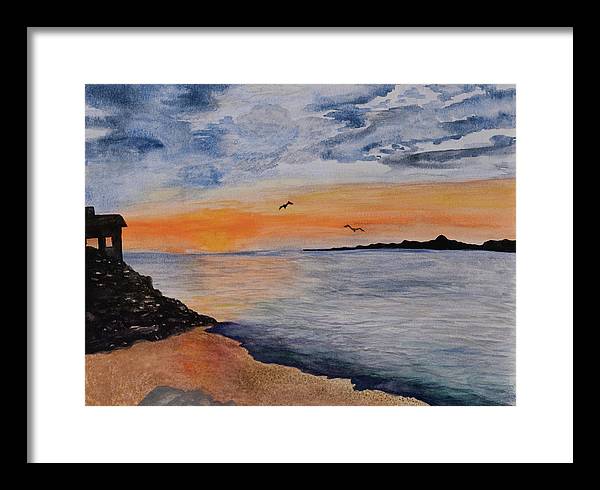 Montauk Sunset - Framed Print