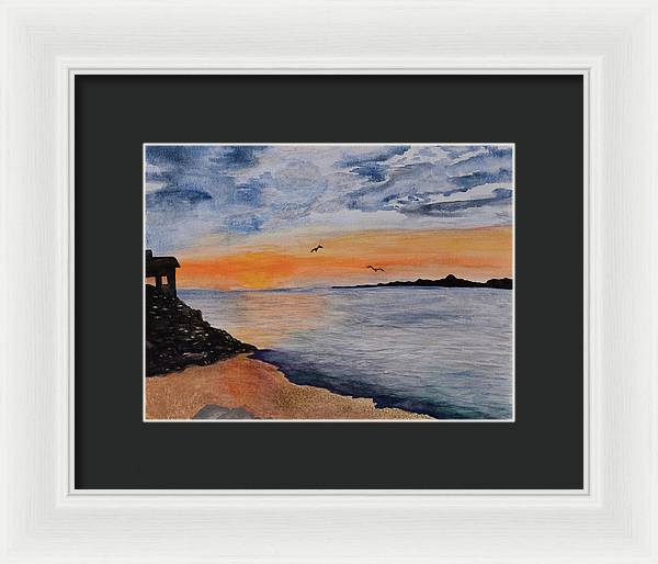 Montauk Sunset - Framed Print