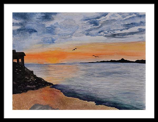 Montauk Sunset - Framed Print