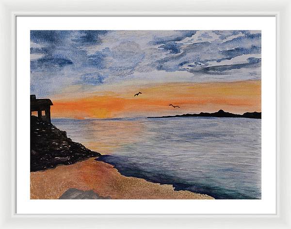 Montauk Sunset - Framed Print