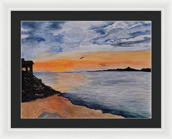 Montauk Sunset - Framed Print