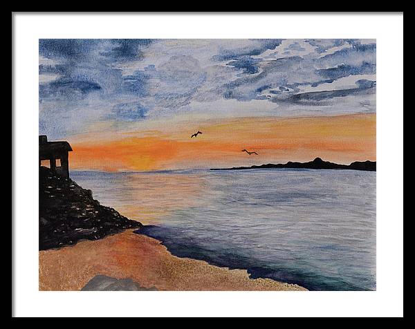 Montauk Sunset - Framed Print