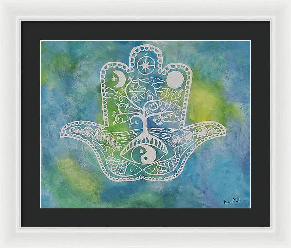 Piscean Harmony - Framed Print