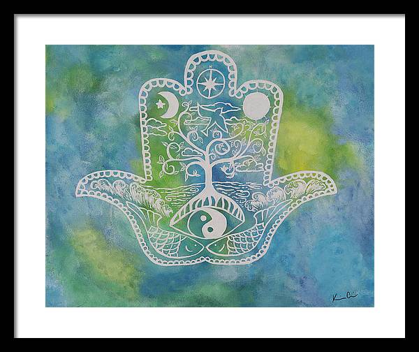 Piscean Harmony - Framed Print