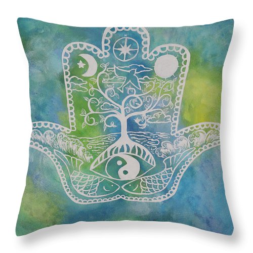 Piscean Harmony - Throw Pillow