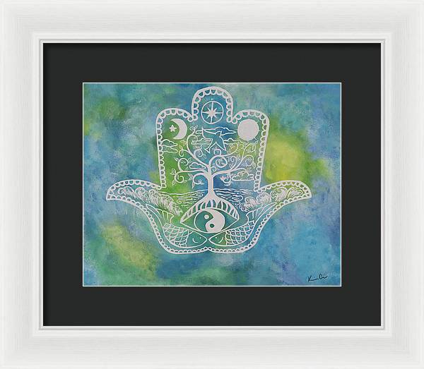 Piscean Harmony - Framed Print