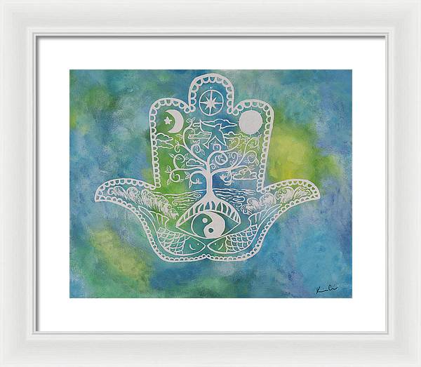 Piscean Harmony - Framed Print