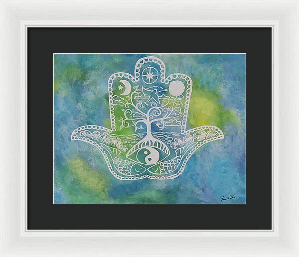 Piscean Harmony - Framed Print