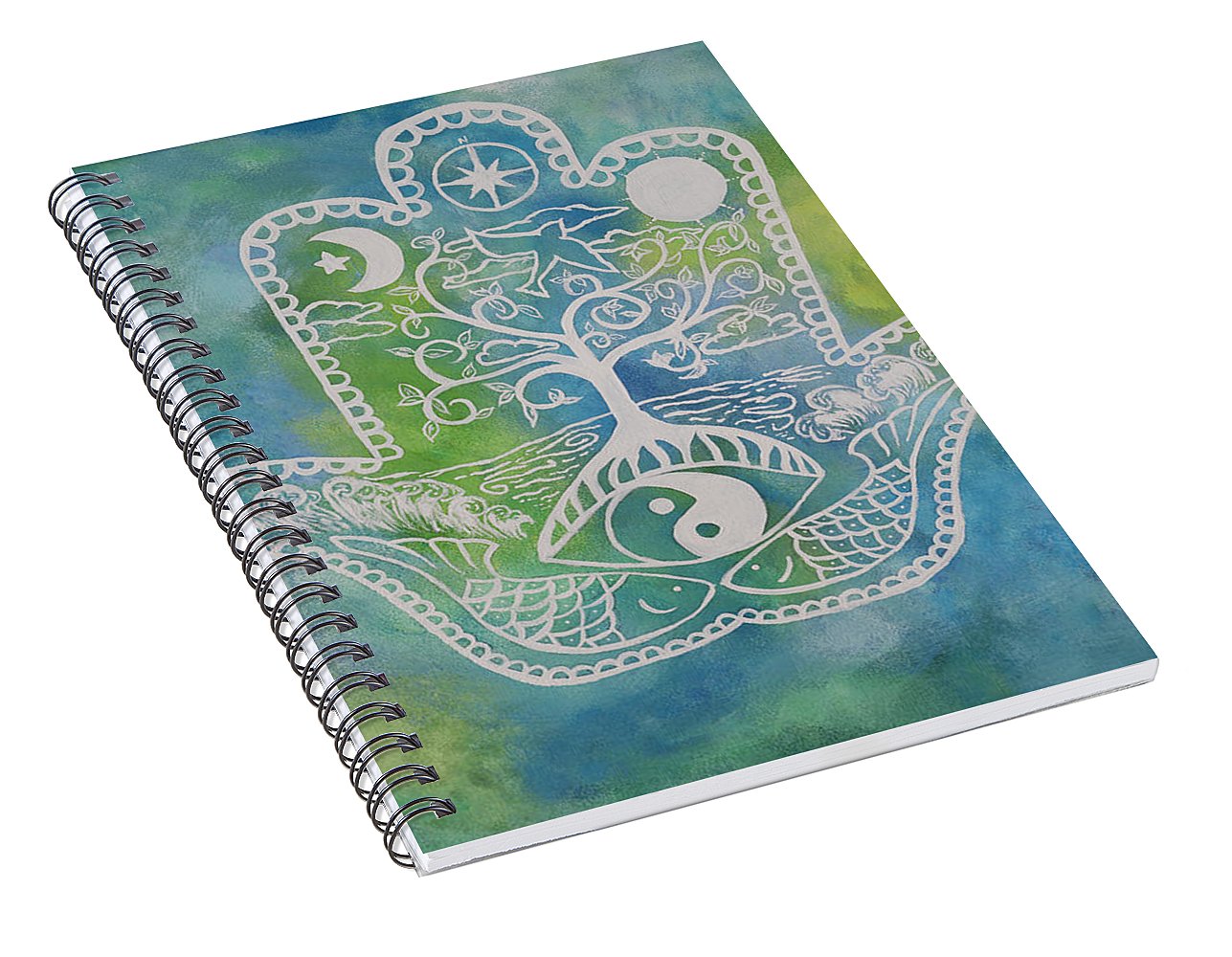 Piscean Harmony - Spiral Notebook