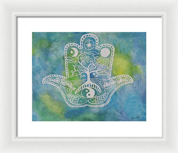 Piscean Harmony - Framed Print