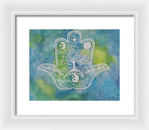 Piscean Harmony - Framed Print