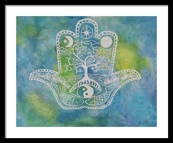 Piscean Harmony - Framed Print