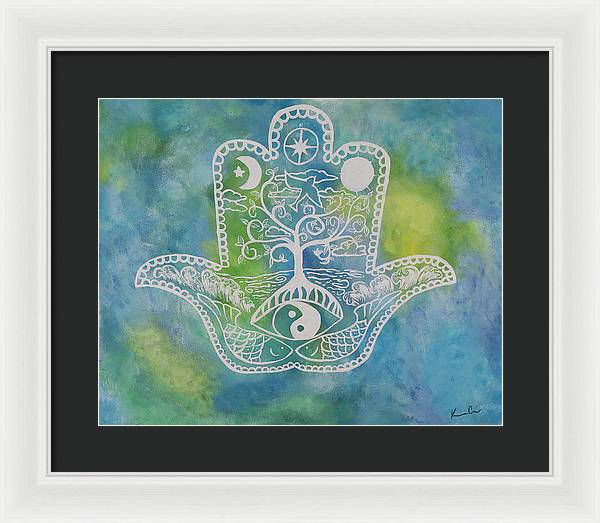 Piscean Harmony - Framed Print