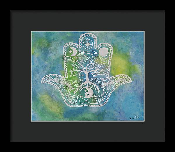 Piscean Harmony - Framed Print