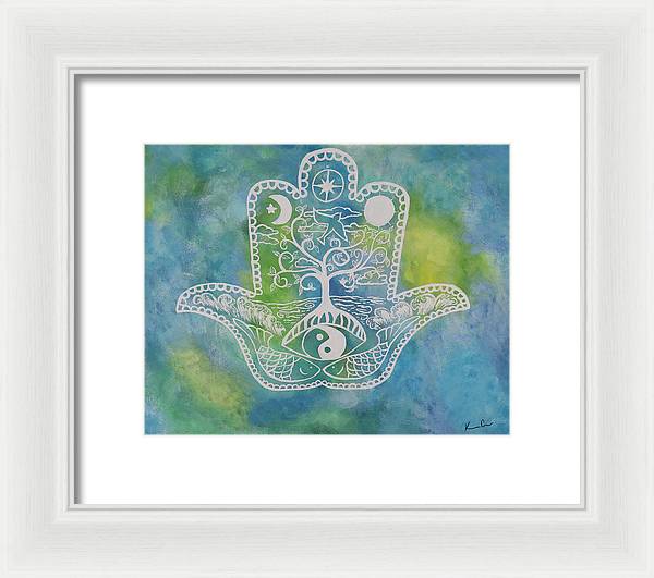 Piscean Harmony - Framed Print