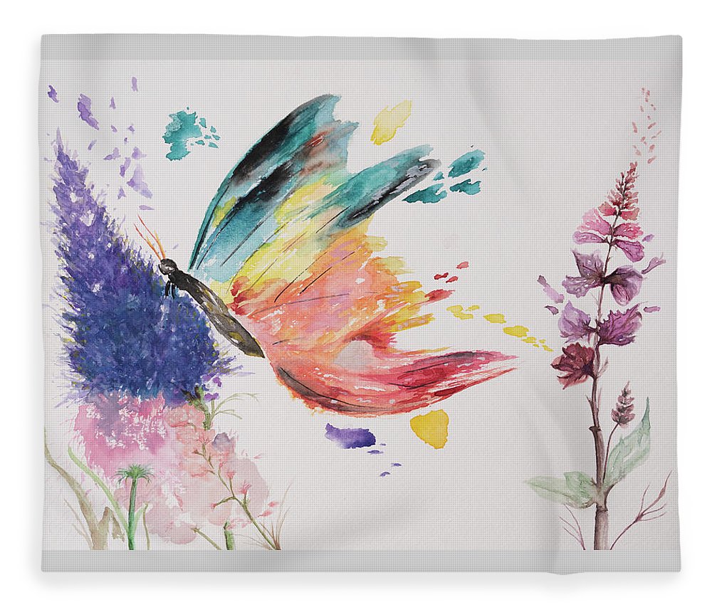 Rainbow Butterfly - Blanket