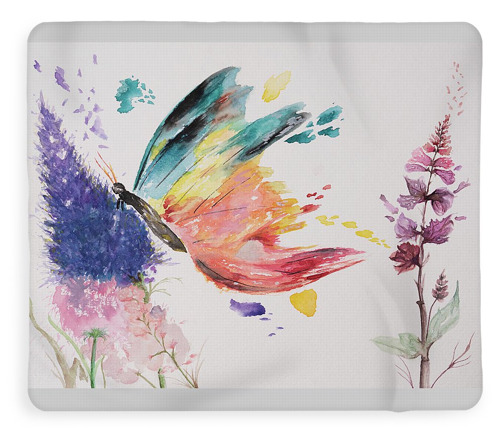 Rainbow Butterfly - Blanket