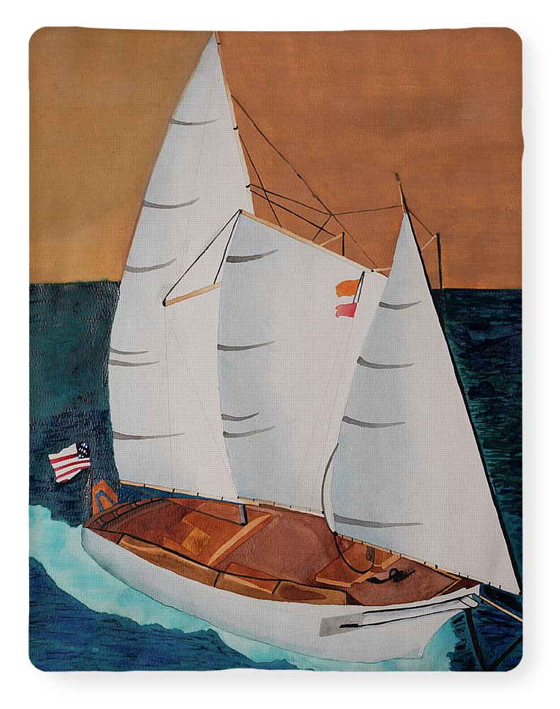 Sail Boat - Blanket