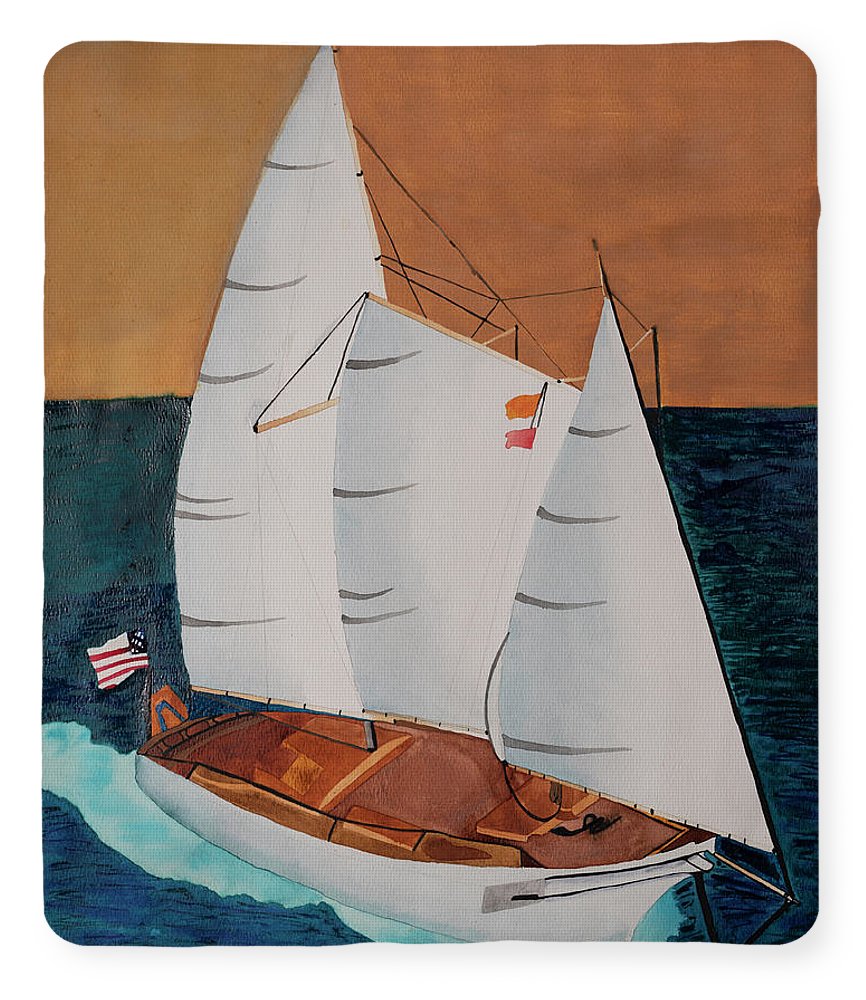 Sail Boat - Blanket