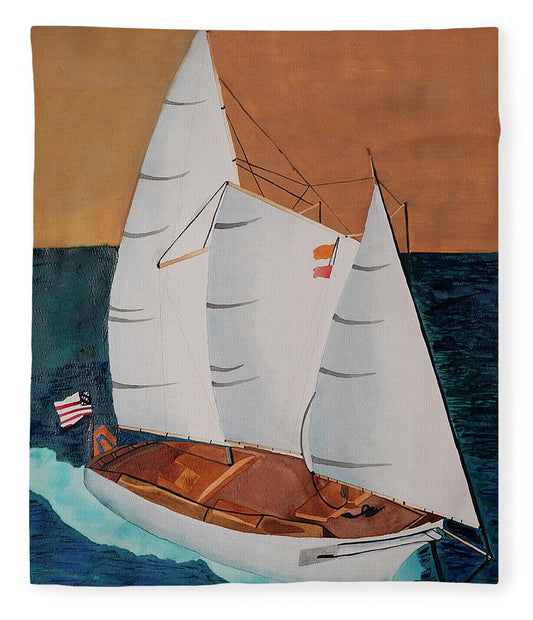 Sail Boat - Blanket