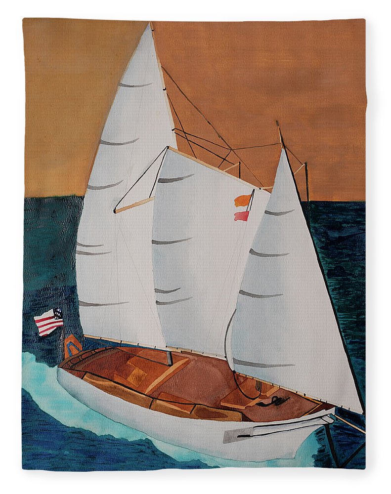 Sail Boat - Blanket