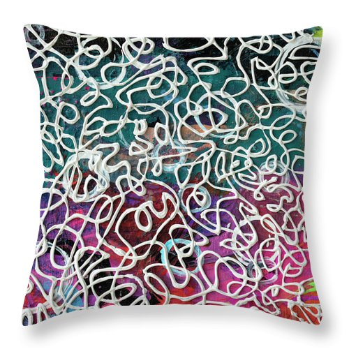 Skabetti and Meatballs - Throw Pillow