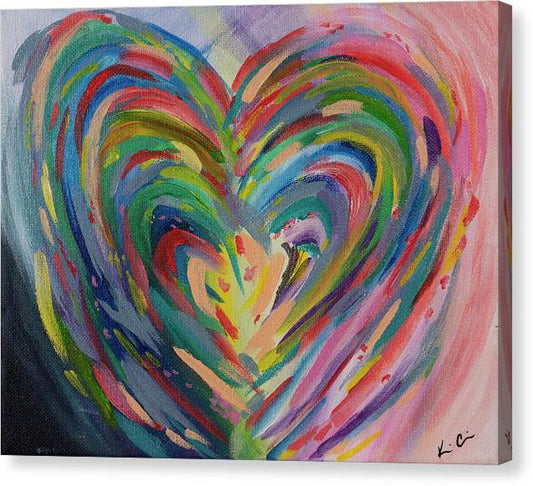 SM Hues of the Heart - Canvas Print