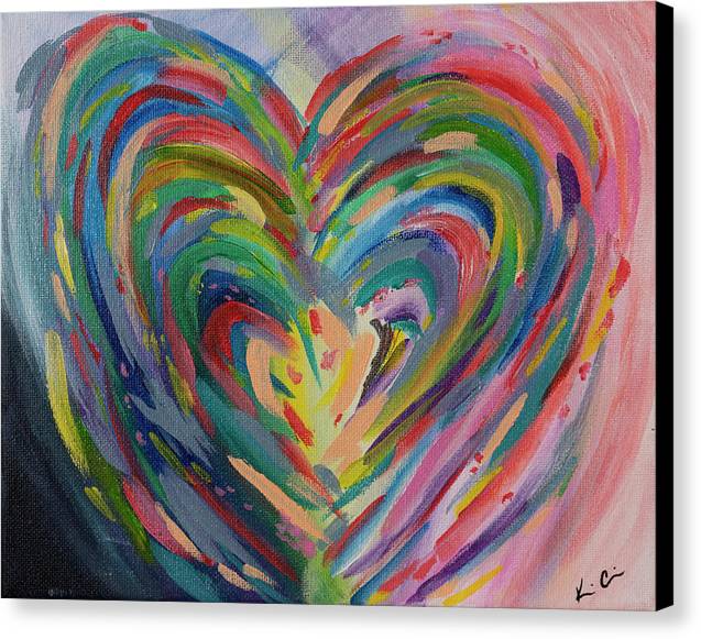 SM Hues of the Heart - Canvas Print