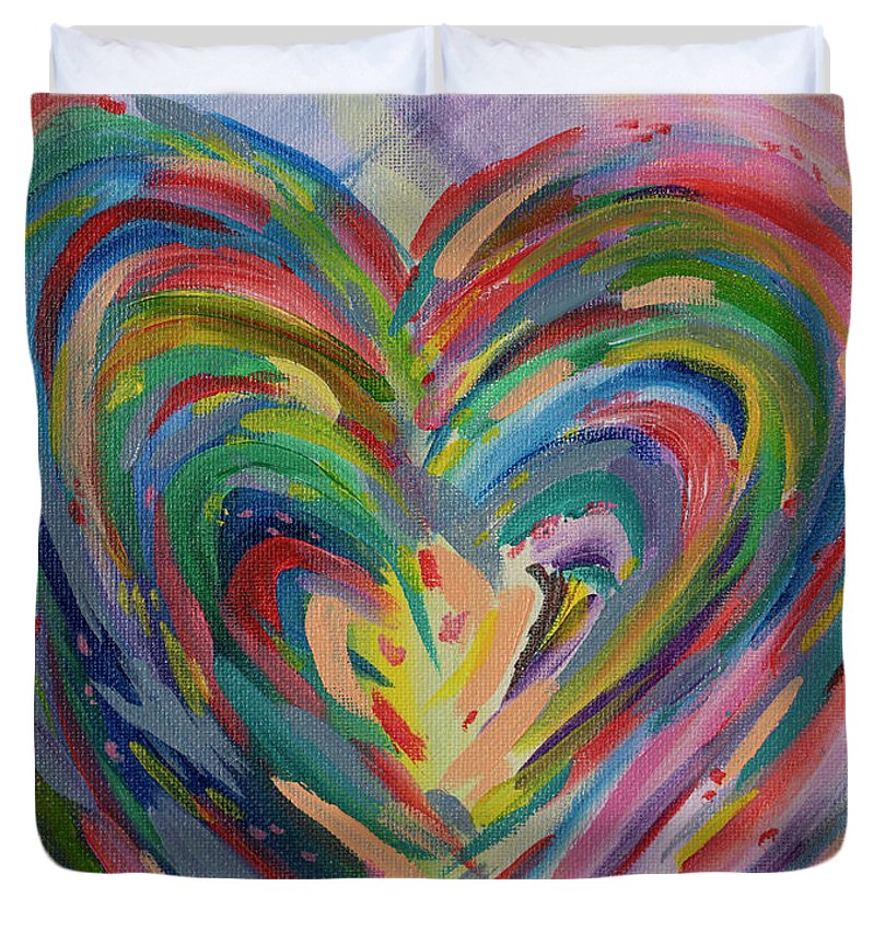 SM Hues of the Heart - Duvet Cover