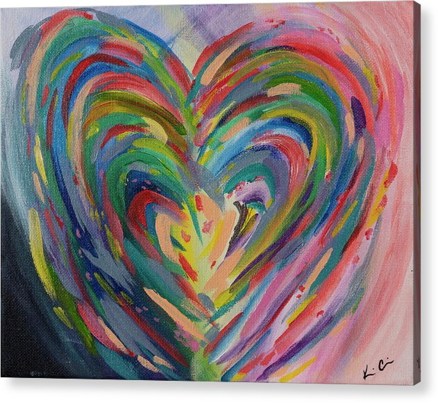 SM Hues of the Heart - Acrylic Print