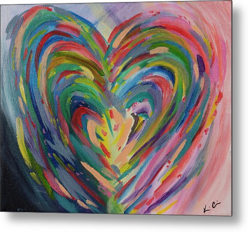 SM Hues of the Heart - Metal Print