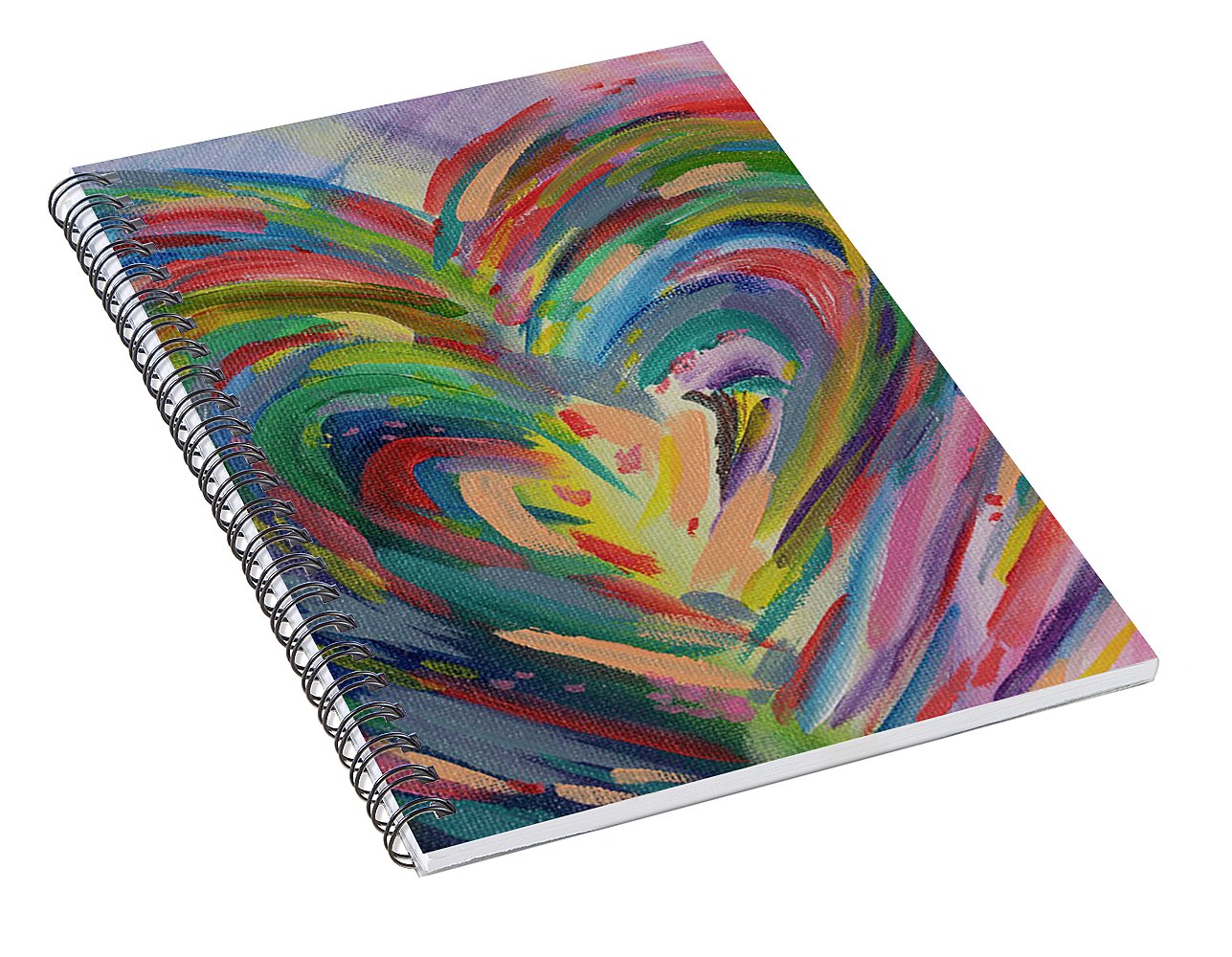 SM Hues of the Heart - Spiral Notebook