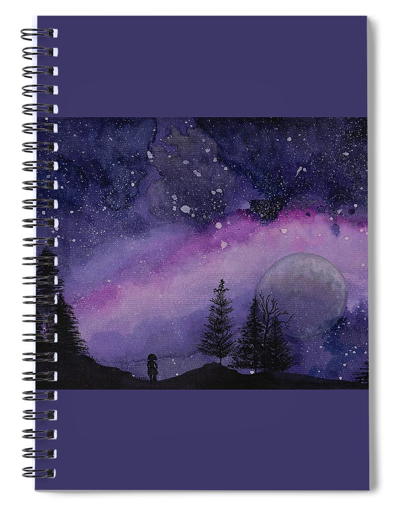 Star Gazer - Spiral Notebook