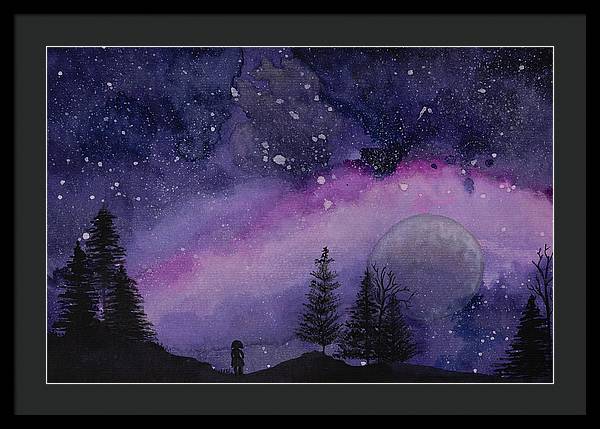 Star Gazer - Framed Print